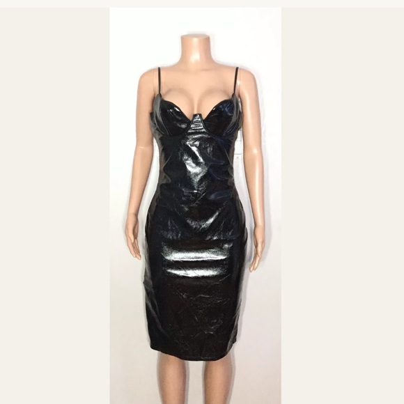 leather bodycon